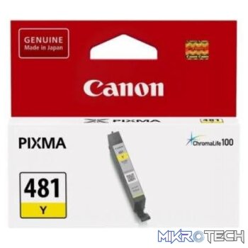 Canon CLI 481 Yellow Ink Cartridge