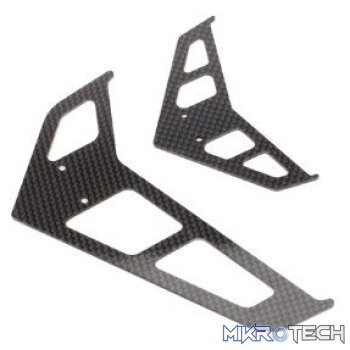 Carbon Fiber Fin Set: B500 3D/X