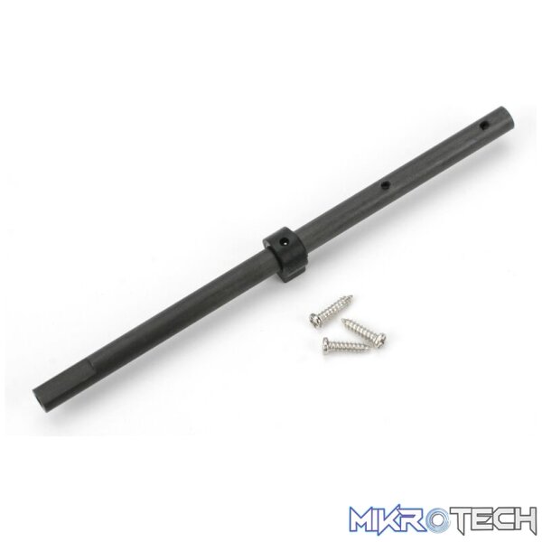 Carbon Fiber Main Shaft w/Collar & Hardw Carbon Fiber Main Shaft w/Collar & Hardw