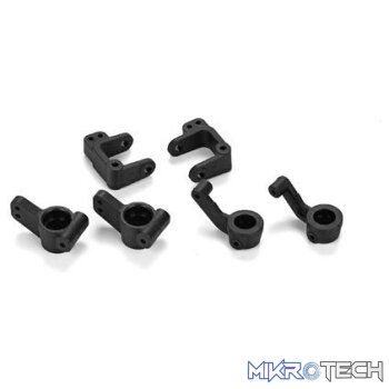 Caster Blck Steer Block RR Hub (2): 1: