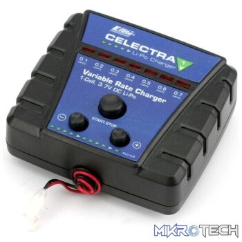 * Celectra 1S 3.7 Variable Rate DC Li-Po