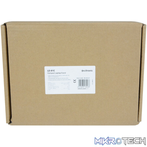 Citronic - Ls-01C Compact Laptop Stand - Image 7