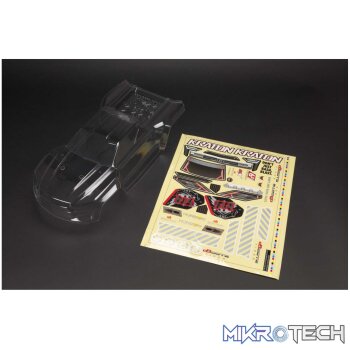 Clear Body with Decals: Kraton 6S BLX