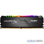 Kingston Hyper-x RGB Fury 64Gb(32Gb x 2) DDR4-2400 (pc4-19200) CL15 1.2v Desktop Memory Module - Image 2