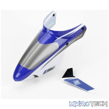Complete Blue Canopy with/Vertical Fin: