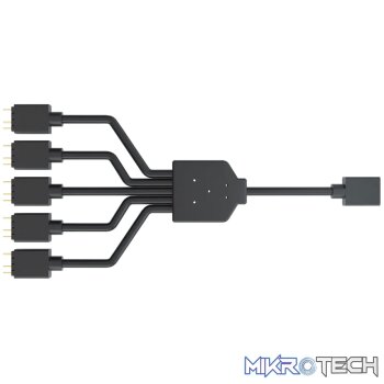 Cooler Master Addressable RGB 1-to-5 Splitter Cable