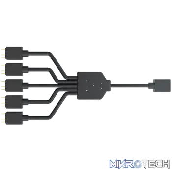 Cooler Master Addressable RGB 1-to-5 Splitter Cable