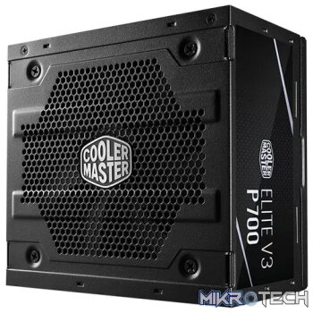 Cooler Master Elite 700w 230v Elite P Series - Active Power Factor Correction; Higher Temperature Resistance; >80% Average Effic
