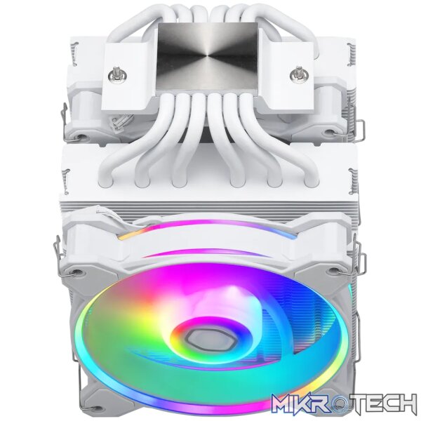 Cooler Master Hyper 622 Halo White, Air cooler, 12 cm, 650 RPM, 2050 RPM, 27 dB, 51.88 cfm - Image 10