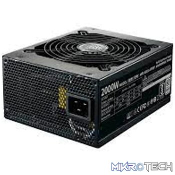 Cooler Master M2000 Platinum PSU; 2000w; Fully modular; 135mm fan.