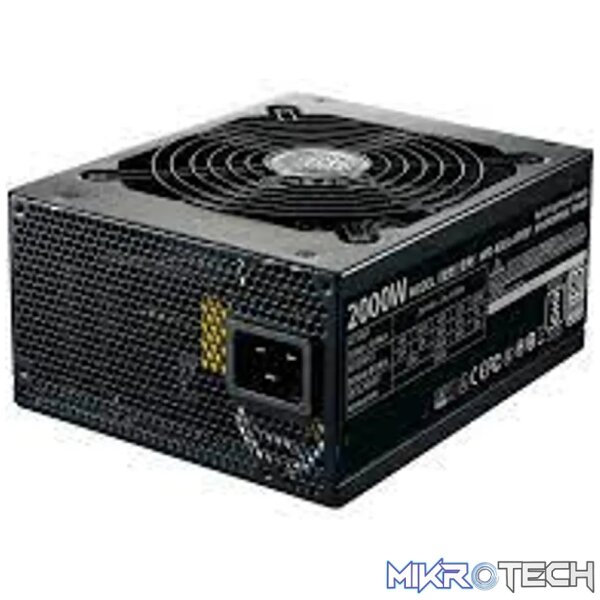 Cooler Master M2000 Platinum PSU; 2000w; Fully modular; 135mm fan. Cooler Master M2000 Platinum PSU; 2000w; Fully modular; 135mm fan.
