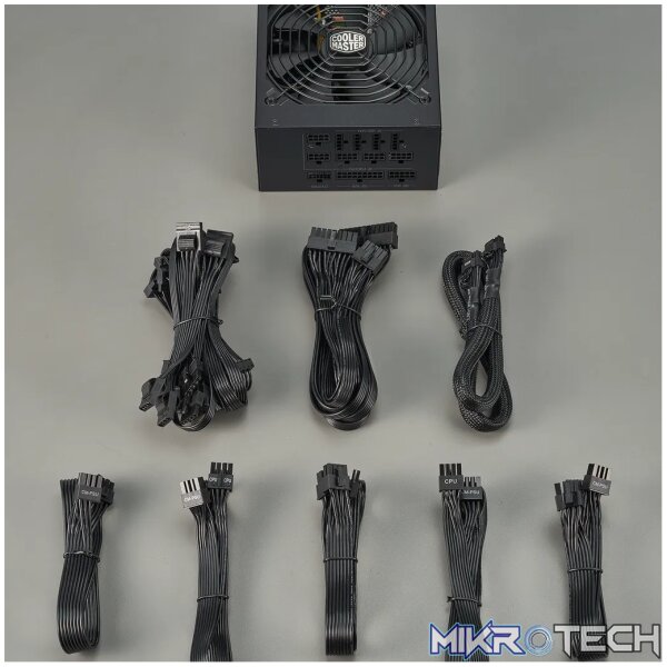 Cooler Master MWE Gold 1250 V2 1250W 80 PLUS Gold ATX 3.0 Power Supply Unit Black MPE-C501-AFCAG-3EU - Image 11