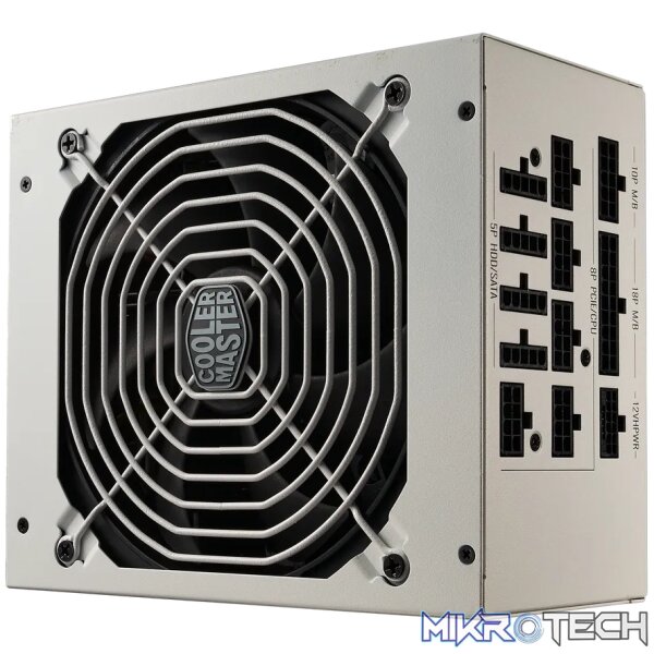 Cooler Master MWE Gold 1250 V2 1250W 80 PLUS Gold ATX 3.0 Power Supply Unit White MPE-C501-AFCAG-3GEU - Image 12