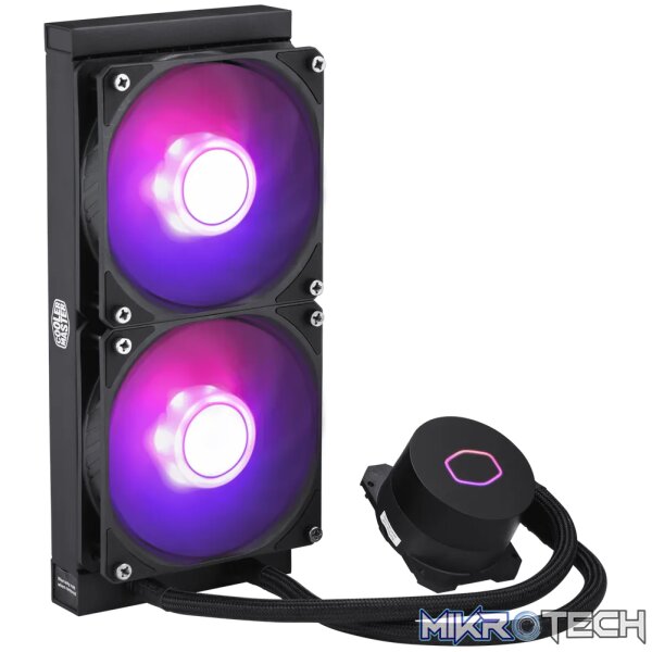 Cooler Master MasterLiquid ML240L ARGB V2, All-in-one liquid cooler, 62 cfm, Black - Image 7