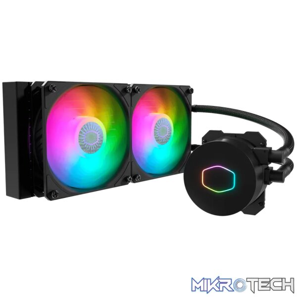 Cooler Master MasterLiquid ML240L ARGB V2, All-in-one liquid cooler, 62 cfm, Black - Image 8