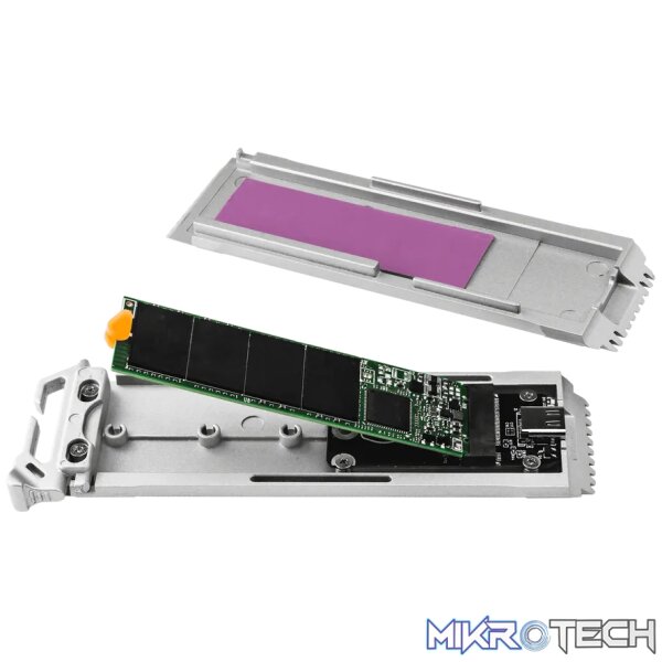 Cooler Master Type-C Oracle Air M.2 SSD Enclosure Silver SOA010-ME-00 - Image 8