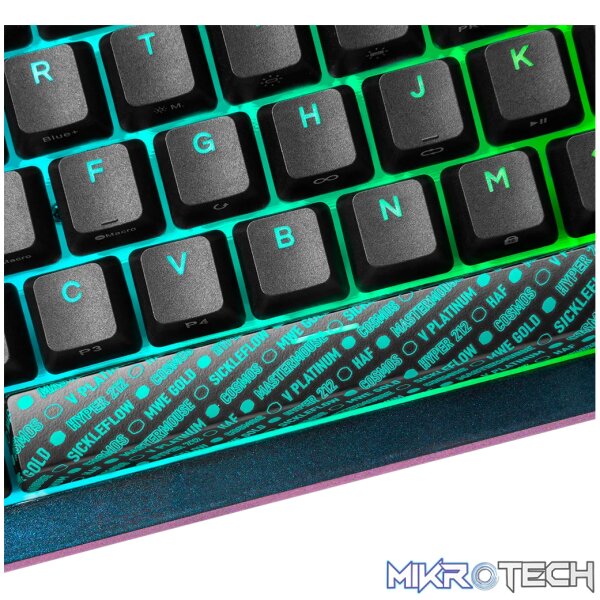 Cooler Master Peripherals MK721 30th Anniversary Edition, 65%, Wired & Wireless, USB + RF Wireless + Bluetooth, Mechanical, QWERTY, LED - Image 8