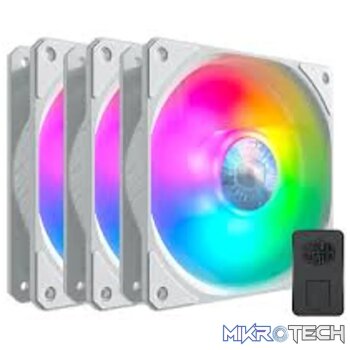 Cooler Master SickleFlow 120 ARGB White Edition 3 In 1