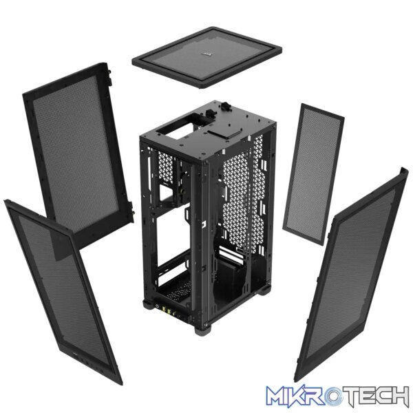 Corsair 2000D AirFlow Mini-ITX Small Form Factor PC Case Black CC-9011244-WW - Image 20