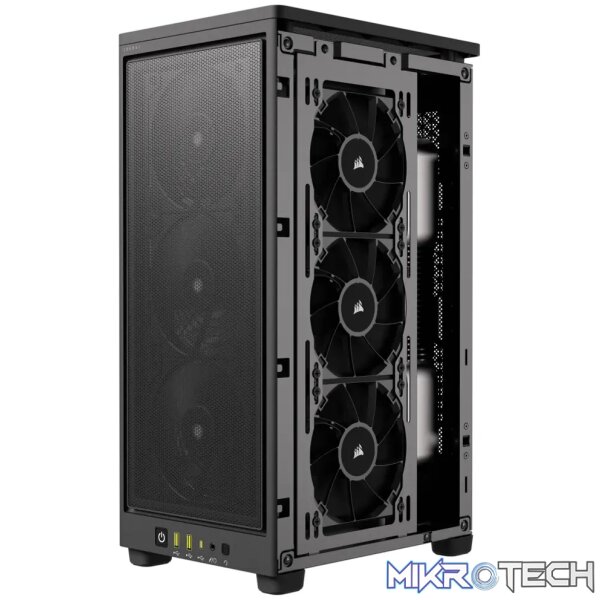 Corsair 2000D AirFlow Mini-ITX Small Form Factor PC Case Black CC-9011244-WW - Image 35