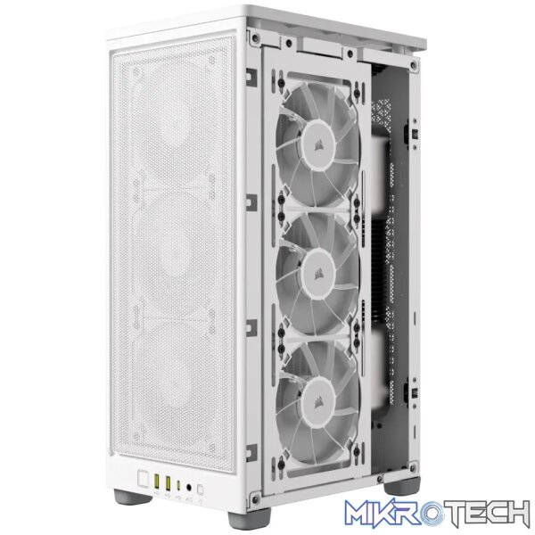 Corsair 2000D AirFlow Mini-ITX Small Form Factor PC Case White CC-9011245-WW - Image 33