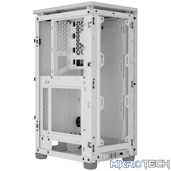 Corsair 2000D AirFlow Mini-ITX Small Form Factor PC Case White CC-9011245-WW - Image 10