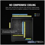 Corsair 3500X, Midi Tower, PC, Black, EATX, Gaming, 17 cm - Image 9