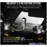 Corsair AF ELITE A115, Air cooler, 14 cm, 400 RPM, 1600 RPM, 33.9 dB, 84.5 cfm - Image 11