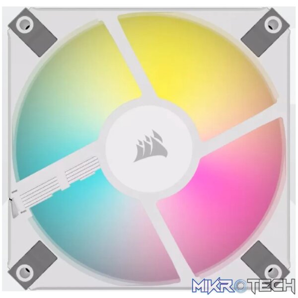 Corsair iCUE AF120 RGB Slim 120mm PC Case Fan 2-pack White CO-9050165-WW - Image 9