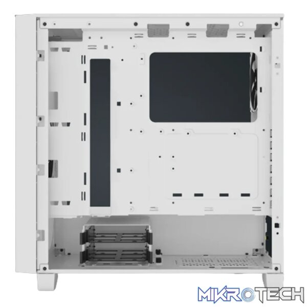 Corsair 3000D AirFlow Clear ATX Mid Tower PC Case - White CC-9011252-WW - Image 10
