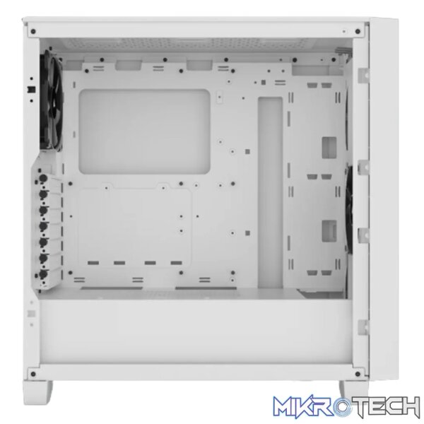 Corsair 3000D AirFlow Clear ATX Mid Tower PC Case - White CC-9011252-WW - Image 11