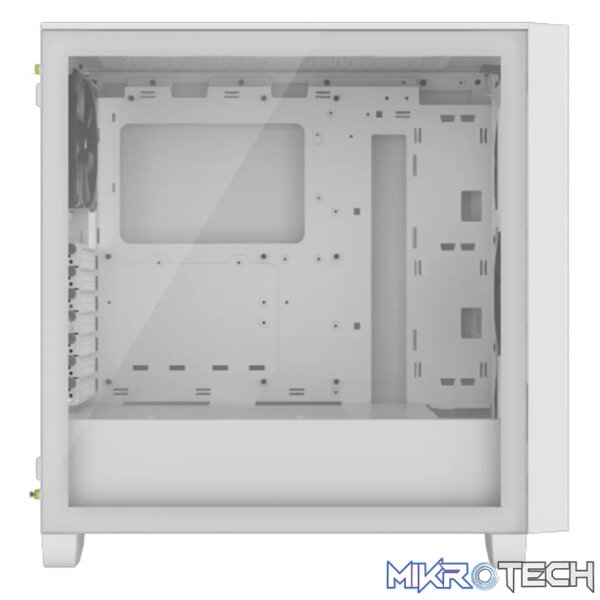 Corsair 3000D AirFlow Clear ATX Mid Tower PC Case - White CC-9011252-WW - Image 12