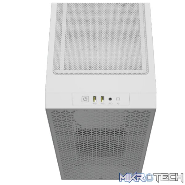 Corsair 3000D AirFlow Clear ATX Mid Tower PC Case - White CC-9011252-WW - Image 9