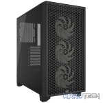 Corsair 3000D RGB AirFlow Dark ATX Mid Tower PC Case - Black CC-9011255-WW - Image 8