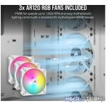 Corsair 3000D RGB AirFlow Clear ATX Mid-Tower PC Case - White CC-9011256-WW - Image 11