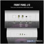 Corsair 3000D RGB AirFlow Clear ATX Mid-Tower PC Case - White CC-9011256-WW - Image 14