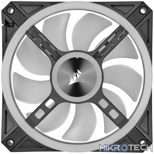 Corsair CO-9050099-WW, Fan, 14 cm, 1250 RPM, 26 dB, 41.8 cfm, Black, Grey - Image 12