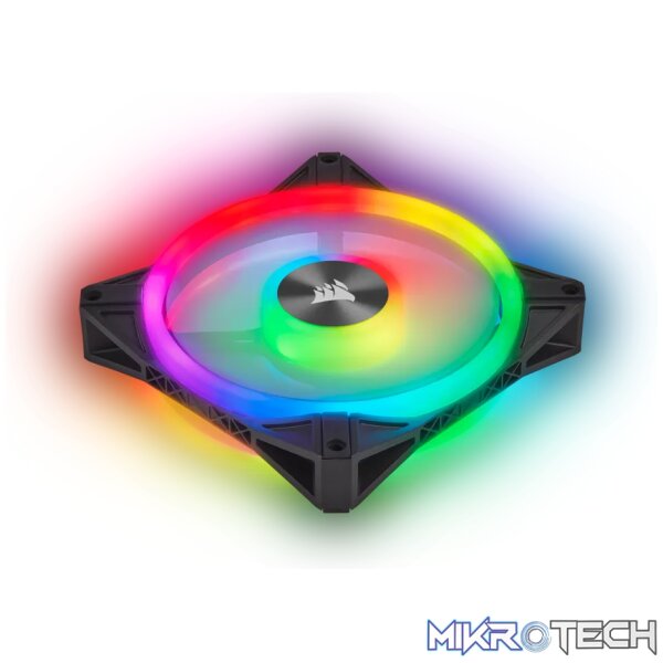 Corsair iCUE QL140 RGB 140mm PWM Dual Fan Kit with Lighting Node CORE CO-9050100-WW - Image 26