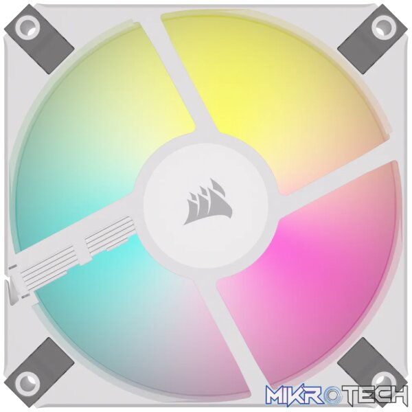 Corsair iCUE AF120 RGB Slim 120mm PC Case Fan White CO-9050164-WW - Image 20