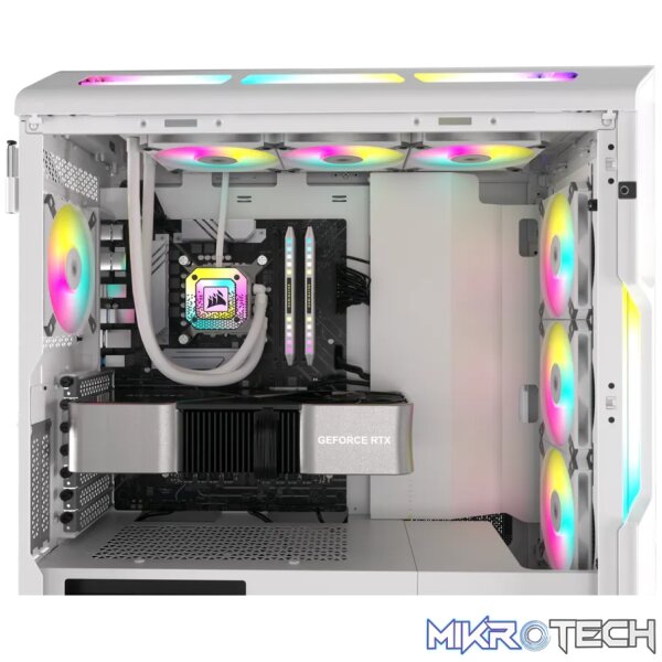 Corsair iCUE AF120 RGB Slim 120mm PC Case Fan White CO-9050164-WW - Image 35