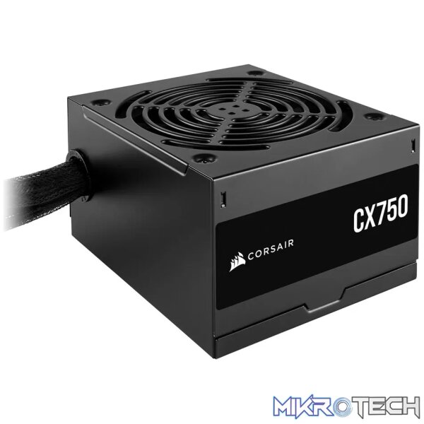 Corsair CX Series™ CX750 — 750 Watt 80 PLUS® Bronze Certified PSU; 5yr Warranty Corsair CX Series™ CX750 — 750 Watt 80 PLUS® Bronze Certified PSU; 5yr Warranty