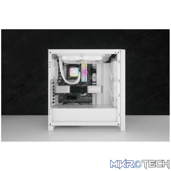 Corsair iCUE H100i RGB ELITE 240mm All-in-One CPU Liquid Cooler White CW-9060078-WW - Image 14