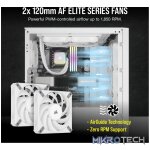 Corsair iCUE H100i RGB ELITE 240mm All-in-One CPU Liquid Cooler White CW-9060078-WW - Image 8