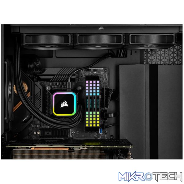 Corsair H100i Liquid CPU Cooler Black CW-9060058-WW - Image 13