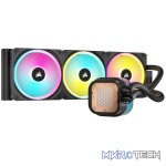 Corsair H150I, All-in-one liquid cooler, 12 cm, 63.1 cfm, Black - Image 11