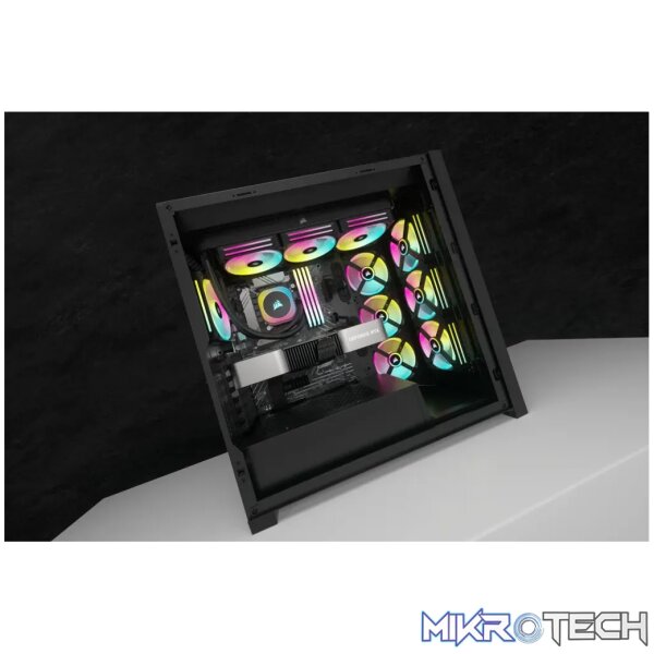 Corsair H150I, All-in-one liquid cooler, 12 cm, 63.1 cfm, Black - Image 17