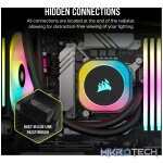 Corsair H150I, All-in-one liquid cooler, 12 cm, 63.1 cfm, Black - Image 26