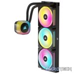 Corsair H150I, All-in-one liquid cooler, 12 cm, 63.1 cfm, Black - Image 7