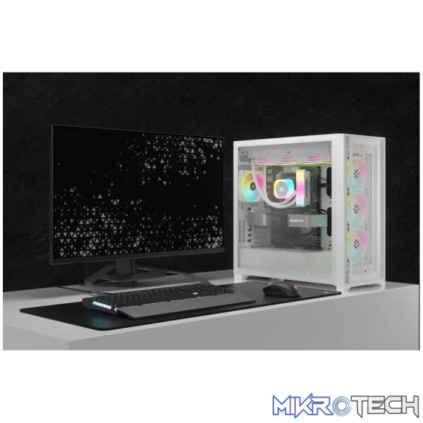 Corsair iCUE Link H150i RGB AIO 360mm Liquid CPU Cooler White CW-9061006-WW - Image 20