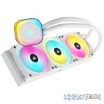 Corsair iCUE Link H150i RGB AIO 360mm Liquid CPU Cooler White CW-9061006-WW - Image 10